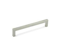 Handle & Home 160mm Brushed Nickel Square Handle Cabinet Handle Drawer Cupboard Hardware