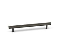 160mm Dark Grey Reeded Grooved Cabinet Bar Handle Cupboard Door Drawer Pull