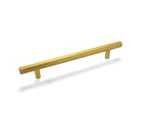 160mm Gold Brushed Brass Hexagon Kitchen Cabinet Handle | Cupboard Door Drawer Pull Wardrobe Furniture Replacement