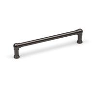 160mm Grey Industrial Kitchen Bar Handle Dark Brushed Pipe Style Pull Cupboard Cabinet Door Drawer Furniture Wardrobe Hardware