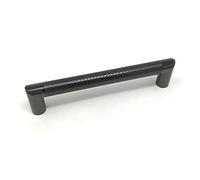 160mm Gunmetal Knurled D Handle for Kitchen Cabinets | Bedroom | Bathroom | Furniture | 2 Sizes