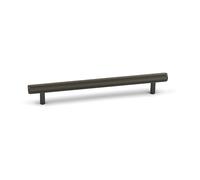 160mm Dark Grey Reeded Grooved Cabinet Bar Handle Cupboard Door Drawer Pull