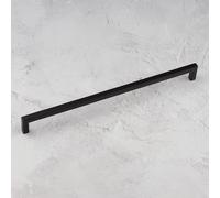 (160mm Handle) Matt Black Cabinet Handles Square Design