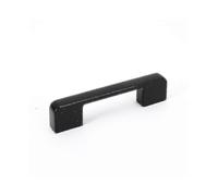 160mm Kitchen Cupboard Handles Square Modern Cabinet Door Handle Zinc Alloy Solid Pull Handles Black 10pcs