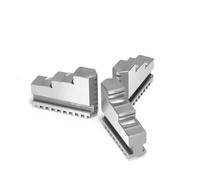 160mm Lathe Chuck Soft Jaws K11-160 Internal Jaws and External Jaws 3 Jaw Lathe Chuck Spare Part(K11-160 Soft Jaw)
