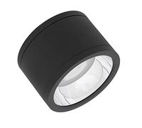 160mm LED Surface Mounted Downlight 30W 3150lm 3000K IP65 60Deg Black