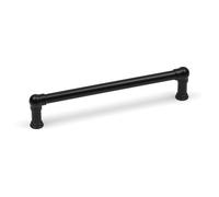 160mm Matt Black Pipe Handle