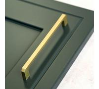 160mm Matt Brass Cabinet Handle Dark Gold Kitchen Cupboard Door Drawer Pull Bathroom Bedroom Furniture Replacement