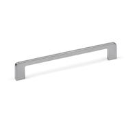 Handle & Home 160mm Satin Chrome Squared D Handle