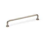 160mm Satin Nickel Curved Cabinet Handle Pipe Bar Pull
