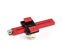 160mm Table Saw Cutting Limit Tool with CNC Machined Aluminum Alloy Structure and Slider Compatible with Most Table Saw and Router T Slot Rails