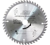 160mm Track Saw Blade For Wood Cutting, 20mm/16mm Bore, 48-Tooth