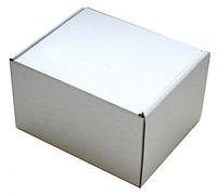 160mm x 150mm x 75mm White Small Parcel Die Cut Postal Mailing Shipping Boxes Qty 50