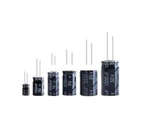 160pcs 1uF-2200uF 23Values Aluminum Electrolytic Capacitor Assortment Kit Capacitance 10UF 47UF 220UF 470UF 1000UF 16V 25V 50V MQXFCZUX