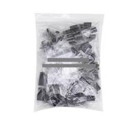 160pcs 1uF-2200uF 23Values Aluminum Electrolytic Capacitor Assortment Kit Capacitance 10UF 47UF 220UF 470UF 1000UF 16V 25V 50V Capacitance Meters