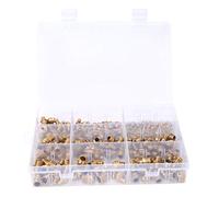 160pcs Brass Grease Nipple Kit, Zerk Fitting Set with M6 M8 M10 Threads and 45 90 180 Degree Angles, High - Quality Grease Nipples for Automotive Motorcycle Truck