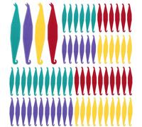 160PCS Colorful Braces Rubber Band Tool, Disposable Plastic Orthodontic Rubber Bands Tool Dental Elastic Rubber Bands Placers for Braces,Braces Removal KitBraces Rubber Bands Tool Braces Tools