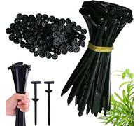 160PCS Nylon Universal Cable Tie Buckle, Zip Tie Rivet, Universal Cable Tie Buckle, Nylon Cables Ties Buckle, T Zip Tie (100pcs)