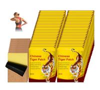 160PCS Pain Relief Patches, Tiger Patches, Chinese Pain Relief Plaster, Ultra Strength Deep Heat Patches up to 8h for Arthritis, Muscle, Lumbar, Spine, Back, Joint, Penetrating Heat Action