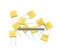 160pcs Polypropylene Film X2 Capacitor Assorted Kit 275VAC 18Values 102K - 225K 1NF - 2.2UF Sample Set EKFBQBGW