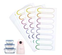 160Pcs Reusable Name Label Stickers for Kids School Stuff, Multipurpose Self-Adhesive Baby Bottle Labels, Colorful Daycare Labels Waterproof Washable, Sticky Kids Label for School Waterproof