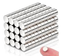160Pcs Small Round Magnets,5x3mm Neodymium Disc Magnet Rare Earth Magnets Strong Magnet Heavy Duty for Industrial, Billboard,Office Fridge