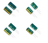 160V DIP High Frequency Aluminum Electrolytic Capacitor 1uF 2.2uF 3.3uF 4.7uF 6.8uF 8.2uF 10uF 15uF 22uF 33uF 47uF 68uF 82uF BIANMTSW(160V 120uF 5PCS)