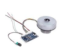160W 24V 28V 7.5kPa Low Noise High Pressure BLDC Centrifugal Blower +1pcs Driving Controller For Planter or Industrial Dedusting(48V)