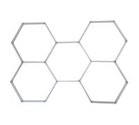 160W Car Showroom Light 440mm*23.6mm *38.1mm (24pcs),PC T5 Tubes, 6500K, 100-120lm/W ENER-J White 25cm diameter x 19cm high