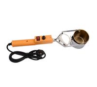 160W Electric Lead Melting Pot, Adjustable Temp 150-450°C, 500-3000g Capacity Crucible for Fishing We Weights & DIY Metal Casting