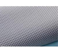 160x200cm/160x45cm Elastic 3D Breathable Mesh Fabric For Make Chair Mesh Speaker Mesh Cloth Dustproof Soundproof Net(1 light gray,160x45cm)