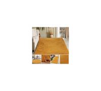 (160x230cm) Shaggy Rug Mustard Yellow Gold Ochre Small - Modern Large Living Room Area Rugs