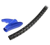 HellermannTyton 161-64204 Helawrap HWPP HWPP16L2 Black 15mm (2m)