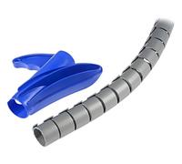 161-64406 spiral hose Ø bundle: 25mm polypropylene silver L: 2m UL94HB HELLERMA