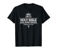 1611 Holy Bible King James Version 2 Timothy 3 16-17 KJV T-Shirt