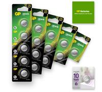 GP GPPBL1616028 Lithium Button Cell CR1616 (DL1616) - Card of 5