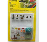 Noch Figure Set 16201 – Camping Mini Figures for HO Track Model Making