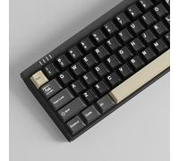 163 Keys Doubleshot Keycaps Cherry Profile Apes Keycaps Set 7u Spacebar Fit for 61/64/87/104/108 Cherry Mx Switches ISO ANSI Layout Mechanical Keyboards Alice Keyboards