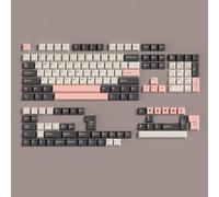 163 Keys Doubleshot Keycaps Cherry Profile Olivia Keycap Set Fit for 60% 65% 75% 95% Cherry Mx Switches Mechanical Keyboard Alice Keyboard