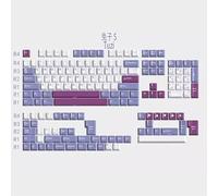 163 Keys Doubleshot Keycaps Cherry Profile Tuzi Keycaps Set 7u Spacebar Fit for 61/64/87/104/108 Cherry Mx Switches ISO ANSI Layout Mechanical Keyboards Alice Keyboards