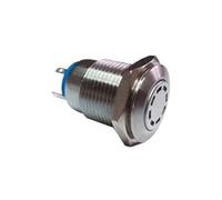 1638Z 16mm Flat round head multipoint lamp elevator push button switch ON-OFF IB16D-P11Z-DD IDGTTLDF(12V Yellow LED)
