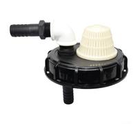 163mm IBC Container Cap with 25mm Pipe Connector Water Tank Lid for Industrial Agricultural Use