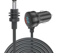 163W High- USB-C & DC Cable with Digital Display for Starlink, 12V-48V Input, USB-A + Type-C + DC Output, /5m Aluminum Alloy Build(5 meters)