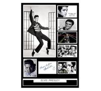 (164) Elvis Presley Music Legend Signed A4 Photograph (21 X 297 CM) Art Work Wall Art Display Great Gift Idea (REPRINT) #####