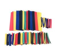 164pcs/bag Heat Shrinkable Tubing Heat-Resistant Electrical Connection Wires, Cable Insulation Sleeves
