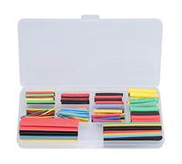 164Pcs Heat Shrink Tubing Kit Electrical Insulation Sleeve Assortment Polyolefin Wrap Tubing Pipe Electric Insulation Electrical Insulator for Cord, Heat Shrink Tubing