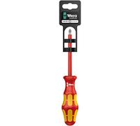 Wera 1165 i PZ/S SB VDE Kraftform Plus Pozi/Slotted Screwdriver PZ2 / SL6mm 100mm