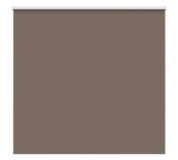 vidaXL Roller Blind Blackout Coffee 165x150 cm Fabric Width 161.6 cm Polyester, Brown