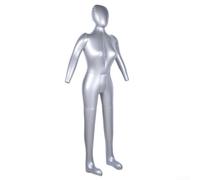 165cm Inflatable Full Body Spacesaving PVC for Female Display Having Mannequin Medium Plus Clothing Structure