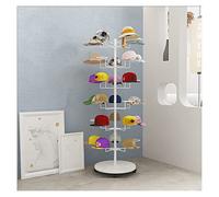 165cm Tall Hat Rack Stand Vertical, Metal Hat Tree Shelf for Hat Collection, Huge Capacity Storage for Home, Office, Gift Shops